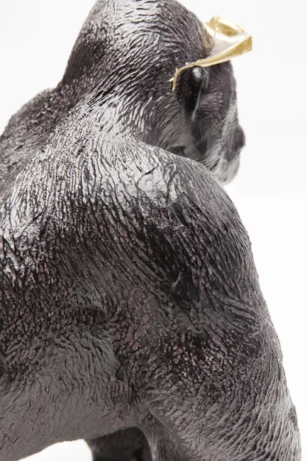 KARE DESIGN Monkey Beach figur - bronze og guld polyresin (H:30cm)