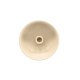 VENTURE DESIGN Posh lysestage, rund - beige/sorte prikker stentj (B18x6)