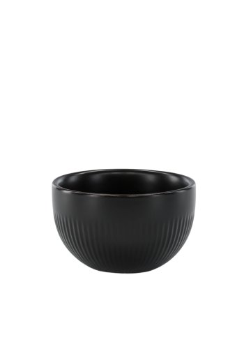 VENTURE DESIGN Posh lysestage, rund - mat sort stentj (B9xH6)