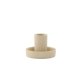 VENTURE DESIGN Ceco lysestage, rund - beige Colour Clay (B11xH6)