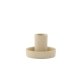 VENTURE DESIGN Ceco lysestage, rund - beige Colour Clay (B11xH6)