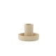 VENTURE DESIGN Ceco lysestage, rund - beige Colour Clay (B11xH6)