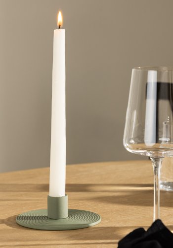 VENTURE DESIGN Dian lysestage - olivgrn farve ler (12xH4)