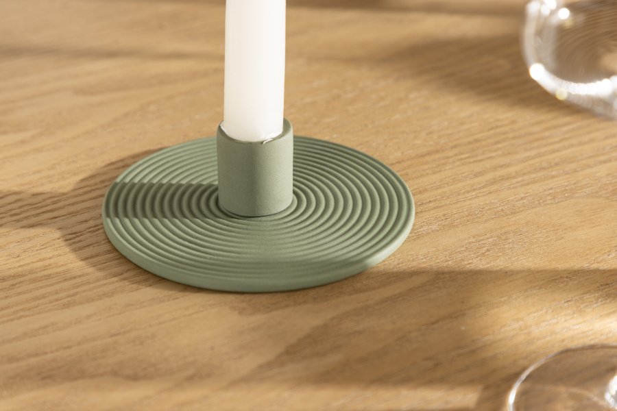 VENTURE DESIGN Dian lysestage - olivgrn farve ler (12xH4)