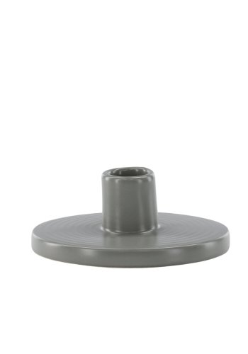 VENTURE DESIGN Bette lysestage, rund - gr stentj (B12xH5)