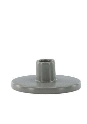 VENTURE DESIGN Bette lysestage, rund - gr stentj (B12xH5)