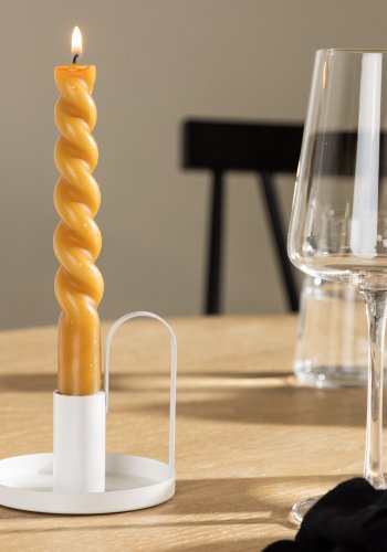 VENTURE DESIGN Crai lysestage - mat hvid jern (D2xH9xB10)