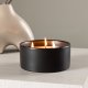 VENTURE DESIGN Douglas duftlys, rund - 25% sojavoks, 25% paraffin, sort keramik (D13xH6)
