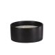 VENTURE DESIGN Douglas duftlys, rund - 25% sojavoks, 25% paraffin, sort keramik (D13xH6)