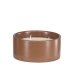 VENTURE DESIGN Douglas duftlys, rund - 25% sojavoks, 25% paraffin, brun keramik (D13xH6)