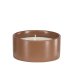 VENTURE DESIGN Douglas duftlys, rund - 25% sojavoks, 25% paraffin, brun keramik (D13xH6)