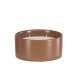 VENTURE DESIGN Douglas duftlys, rund - 25% sojavoks, 25% paraffin, brun keramik (D13xH6)