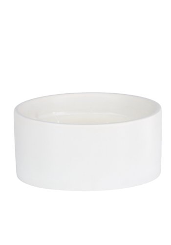 VENTURE DESIGN Douglas duftlys, rund - 25% sojavoks, 25% paraffin, offwhite keramik (D13xH6)