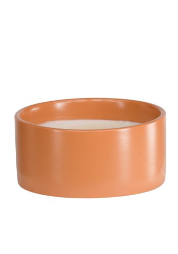 VENTURE DESIGN Douglas duftlys, rund - 25% sojavoks, 25% paraffin, ristet keramik (D13xH6)