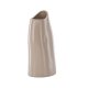 VENTURE DESIGN Ernst vase - mrk beige stentj (12x9x23H)