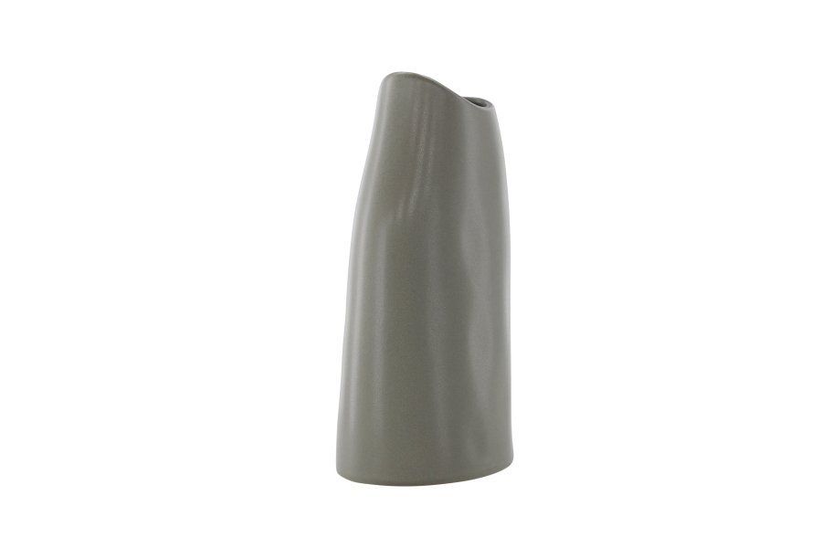 VENTURE DESIGN Ernst vase - mrkegr stentj (12x9x23H)