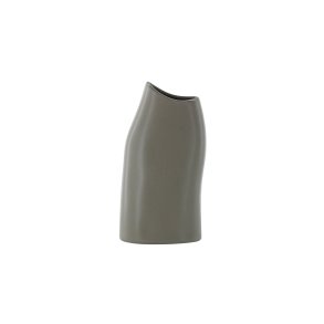VENTURE DESIGN Ernst vase - mrkegr stentj (12x9x23H)