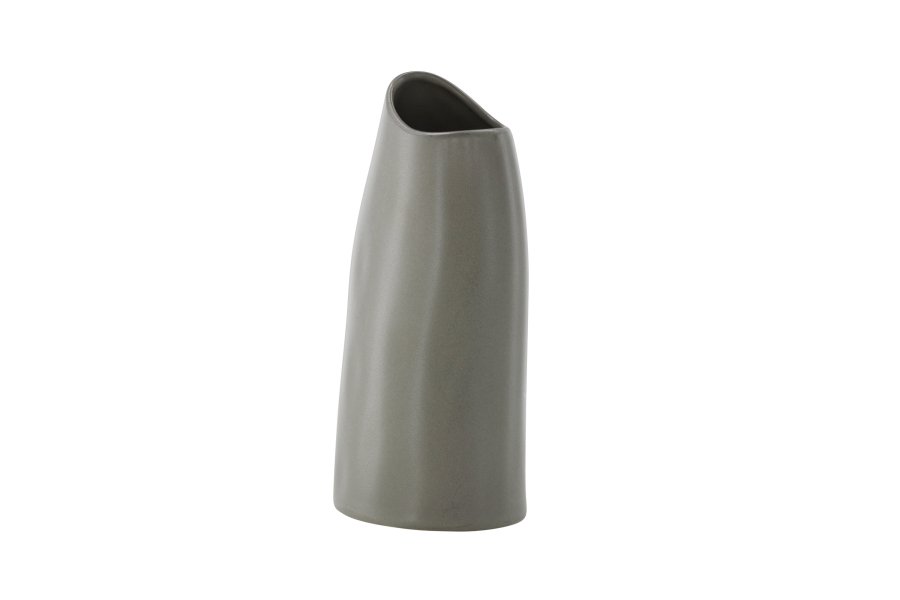 VENTURE DESIGN Ernst vase - mrkegr stentj (12x9x23H)