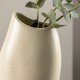 VENTURE DESIGN Ernst vase - beige/sorte prikker stentj (12x9x23H)
