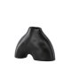 VENTURE DESIGN Kento vase - sort stentj (21x8x15H)