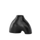 VENTURE DESIGN Kento vase - sort stentj (21x8x15H)