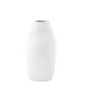 VENTURE DESIGN Kento vase - hvid stentj (21x8x15H)