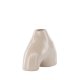 VENTURE DESIGN Kento vase - beige stentj (21x8x15H)