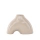 VENTURE DESIGN Kento vase - beige stentj (21x8x15H)