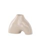 VENTURE DESIGN Kento vase - beige stentj (21x8x15H)