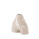 VENTURE DESIGN Kento vase - beige stentj (21x8x15H)