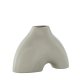 VENTURE DESIGN Kento vase - lysegr stentj (21x8x15H)