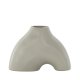VENTURE DESIGN Kento vase - lysegr stentj (21x8x15H)