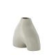 VENTURE DESIGN Kento vase - lysegr stentj (21x8x15H)