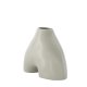 VENTURE DESIGN Kento vase - lysegr stentj (21x8x15H)