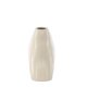 VENTURE DESIGN Kento vase - beige/sorte prikker stentj (21x8x15H)