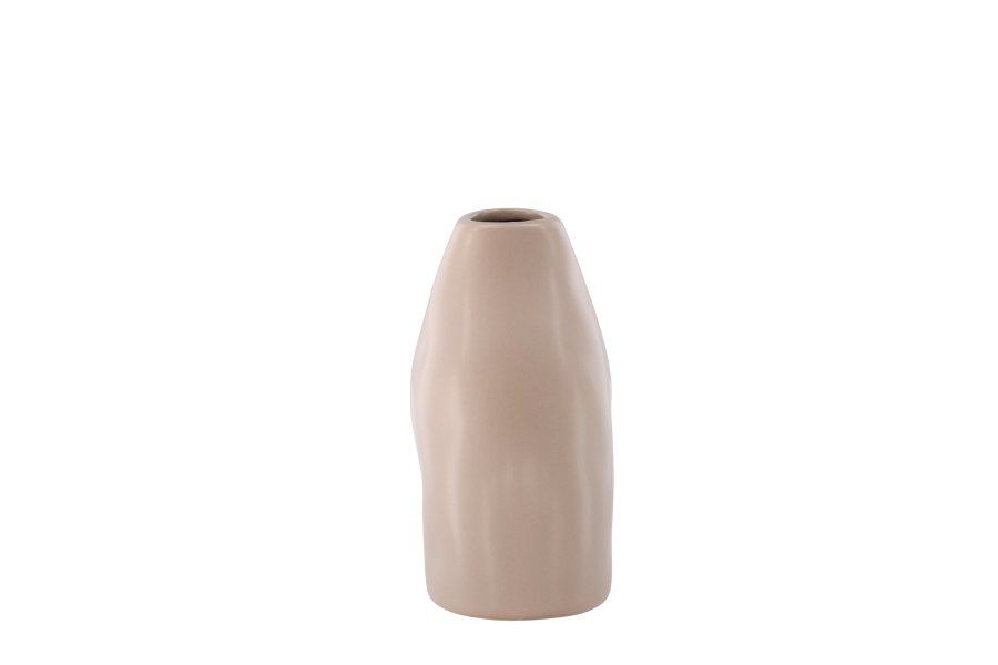 VENTURE DESIGN Kento vase - lyserd stentj (21x8x15H)