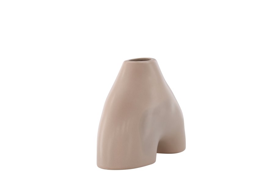 VENTURE DESIGN Kento vase - lyserd stentj (21x8x15H)