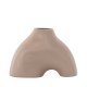 VENTURE DESIGN Kento vase - lyserd stentj (21x8x15H)