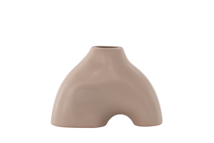 VENTURE DESIGN Kento vase - lyserd stentj (21x8x15H)