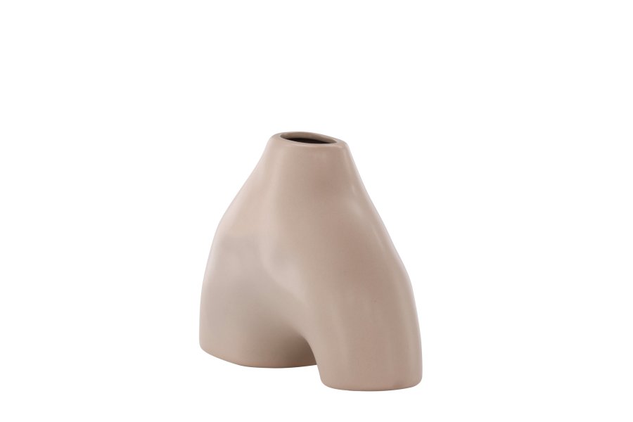 VENTURE DESIGN Kento vase - lyserd stentj (21x8x15H)