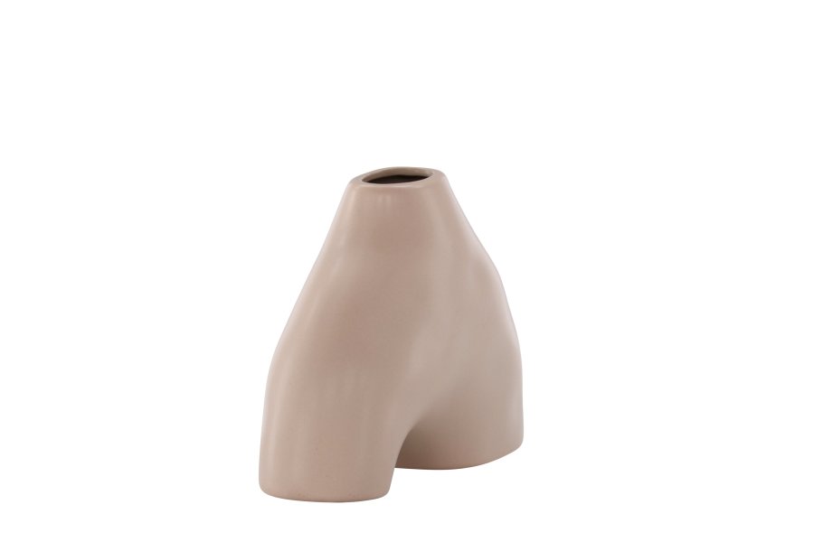 VENTURE DESIGN Kento vase - lyserd stentj (21x8x15H)