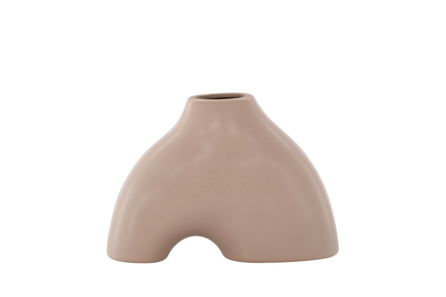 VENTURE DESIGN Kento vase - lyserd stentj (21x8x15H)