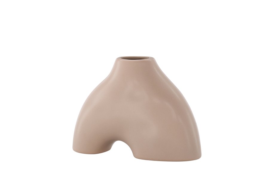 VENTURE DESIGN Kento vase - lyserd stentj (21x8x15H)