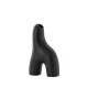 VENTURE DESIGN Aya vase - sort stentj (9x4x16H)