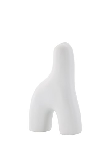 VENTURE DESIGN Aya vase - hvid stentj (9x4x16H)
