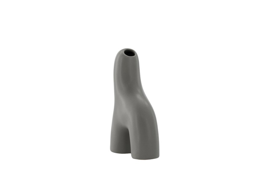 VENTURE DESIGN Aya vase - mrkegr stentj (9x4x16H)