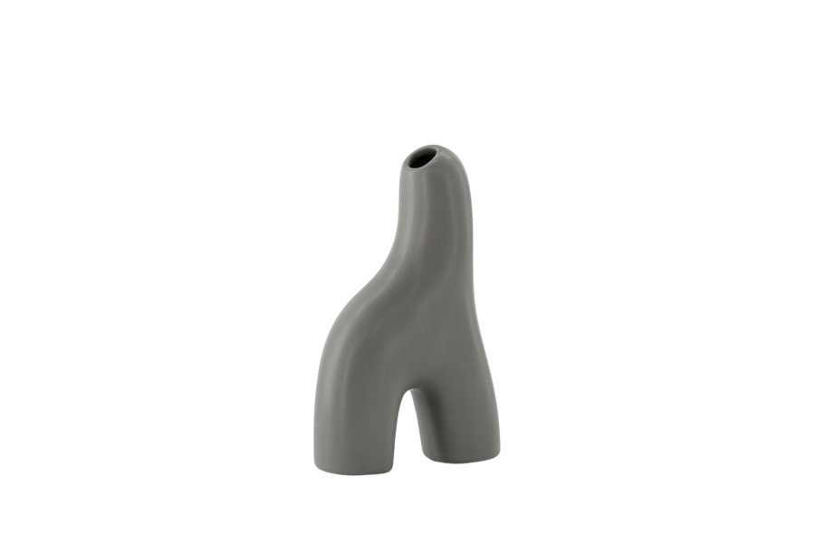 VENTURE DESIGN Aya vase - mrkegr stentj (9x4x16H)