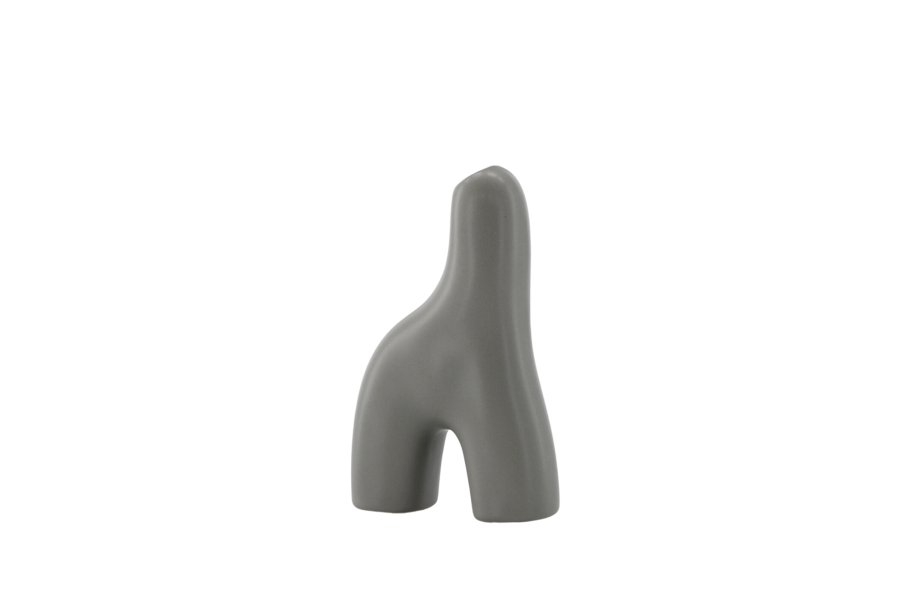VENTURE DESIGN Aya vase - mrkegr stentj (9x4x16H)