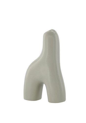 VENTURE DESIGN Aya vase - lysegr stentj (9x4x16H)
