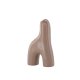 VENTURE DESIGN Aya vase - brun stentj (9x4x16H)
